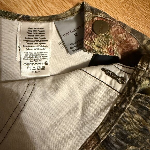 Carhartt and Old Navy - Junior Hunter Wardrobe (lot of 6 items), size 10-12. - Picture 2 of 6